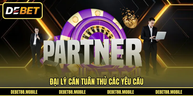 Đại lý cần tuân thủ các yêu cầu 